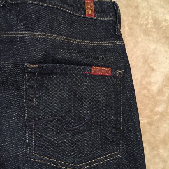 7 for all Mankind denim shorts - Picture 3 of 7